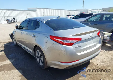 2013 Kia Optima Hybrid z USA, uszkodzony, nr VIN KNAGM4AD1D5040380